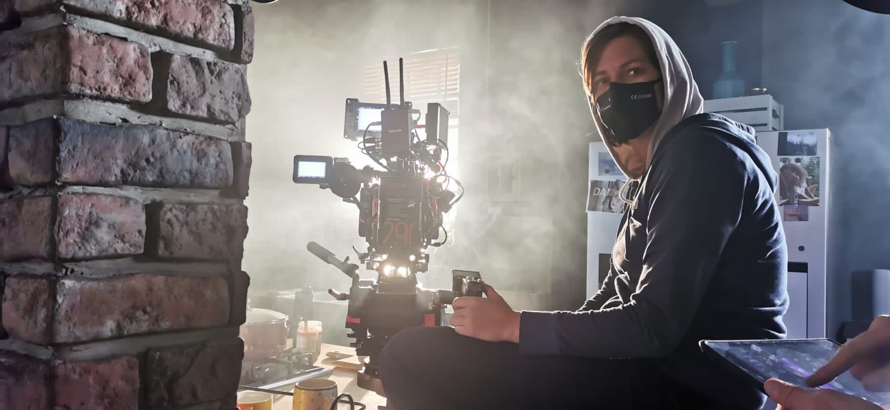 on Set